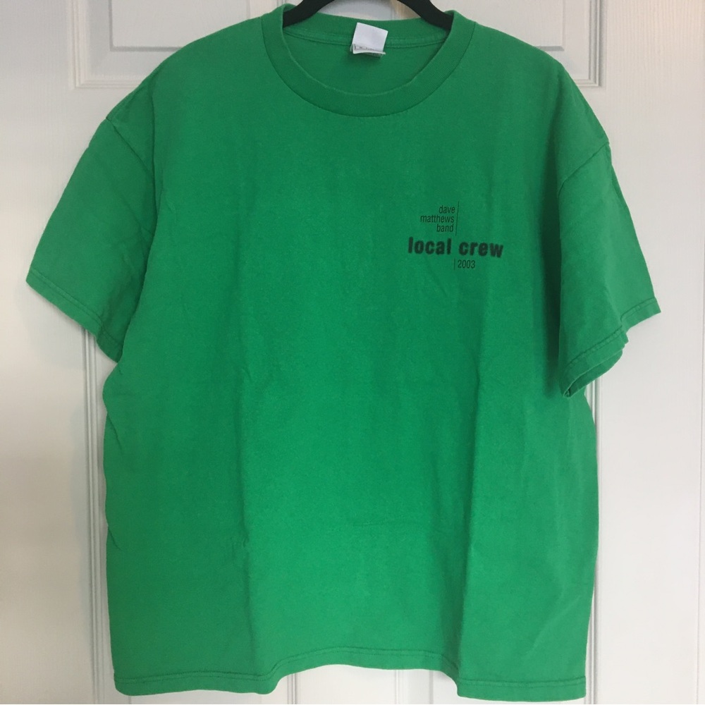 DMB Dave Matthews Band 2003 Concert Tour Local Crew Tshirt